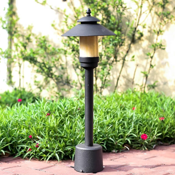 Outdoor Scagliola Lawn Lamp Villa Garden Lights - Image 5