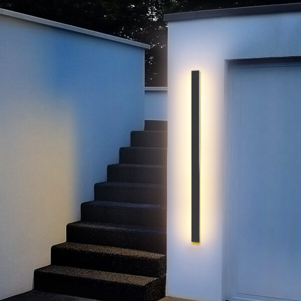 Outdoor Waterproof Villa Long Wall Lamp - Image 5