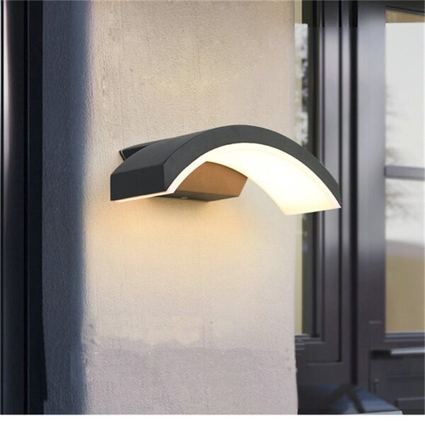 Outdoor eaves wall lamp - Image 2