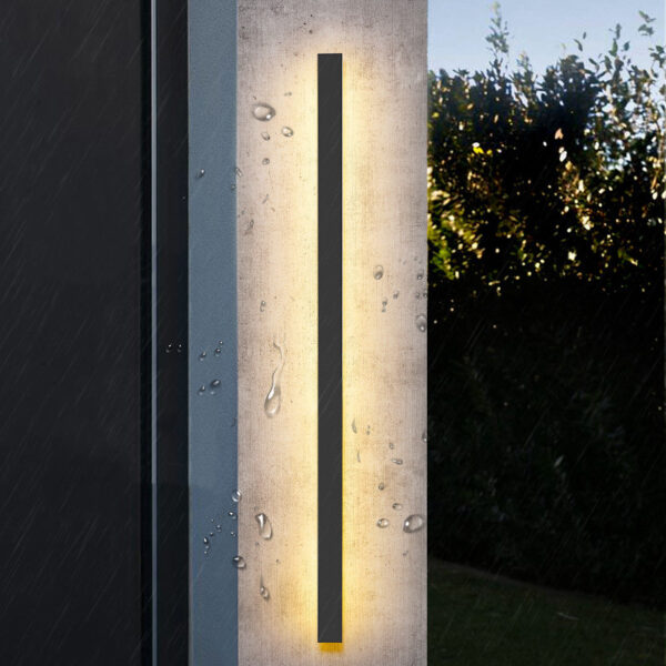 Outdoor Waterproof Villa Long Wall Lamp - Image 4