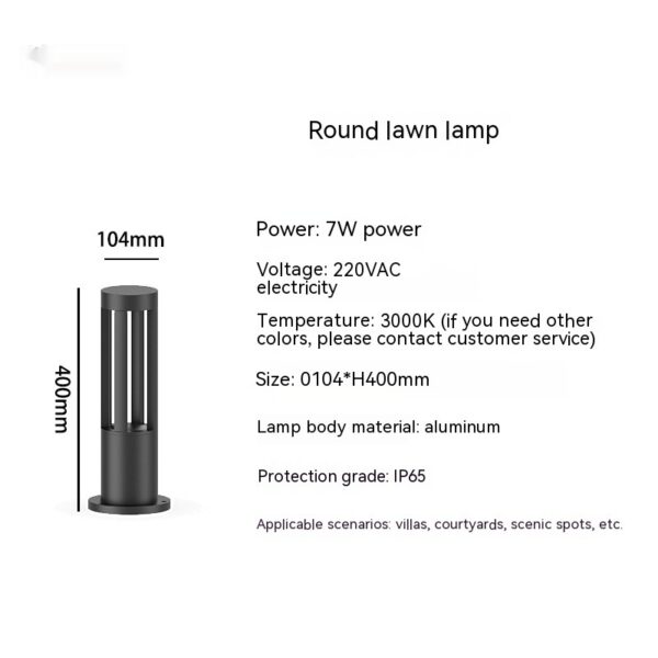 Outdoor Lawn Lamp Waterproof LED Landscape - Image 7