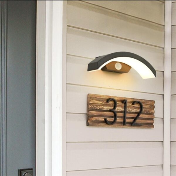 Outdoor eaves wall lamp - Image 9