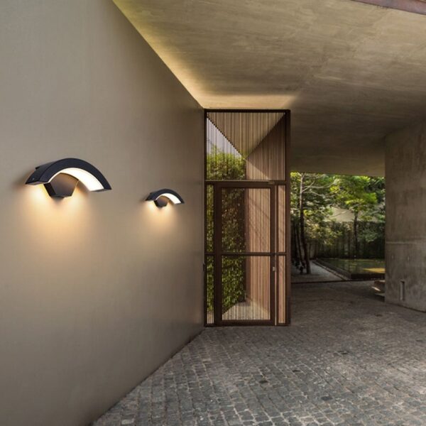 Outdoor eaves wall lamp - Image 5