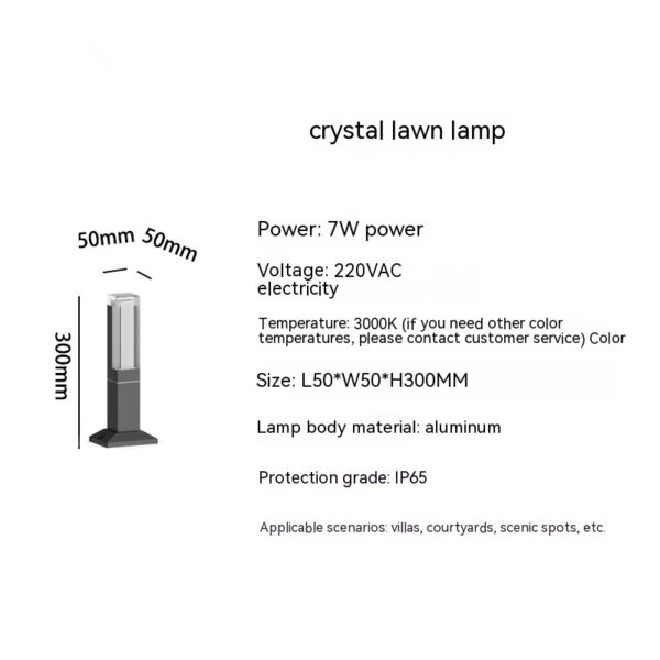 Outdoor Lawn Lamp Waterproof LED Landscape - Image 4