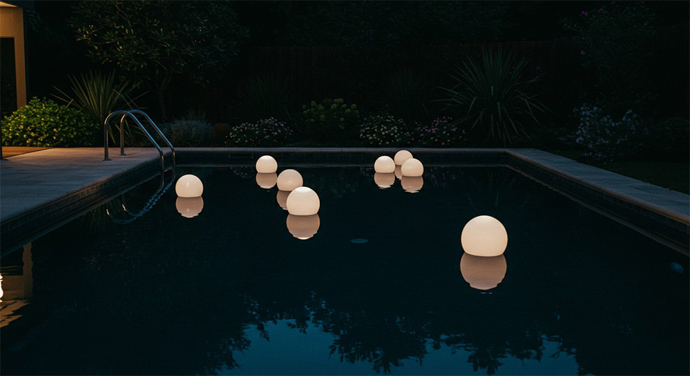 Floating Pool and Pond Lights