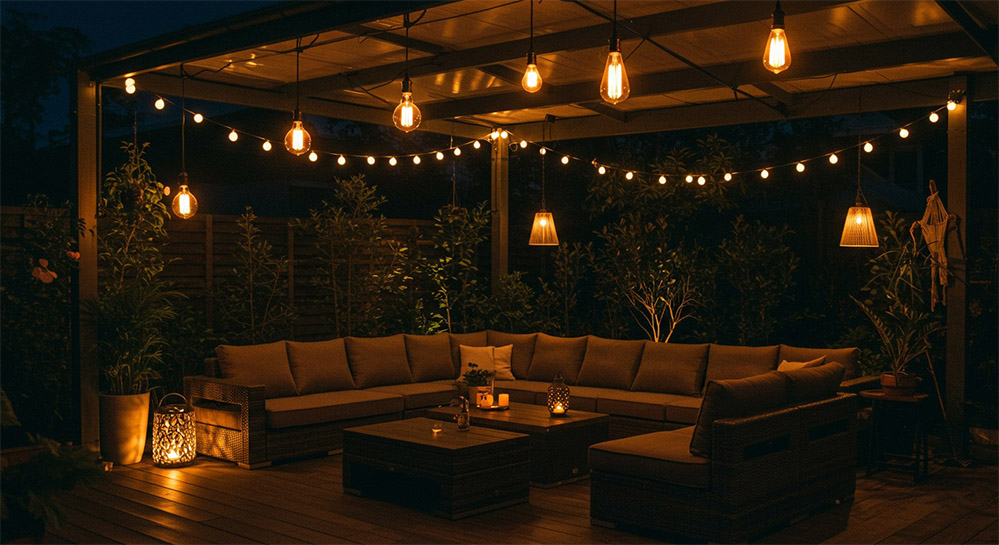 Hanging Pendant Lights for Covered Patios
