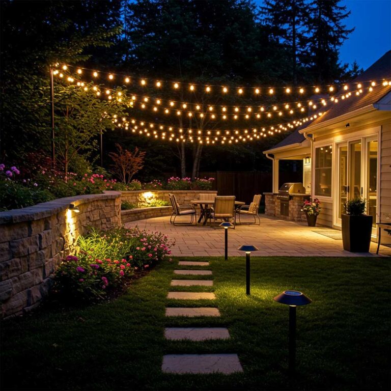 Easy Patio Lighting Ideas