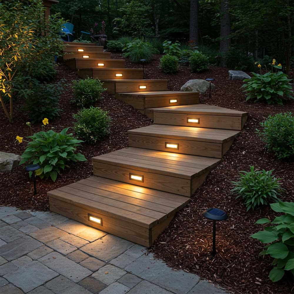 Embedded Step Lights