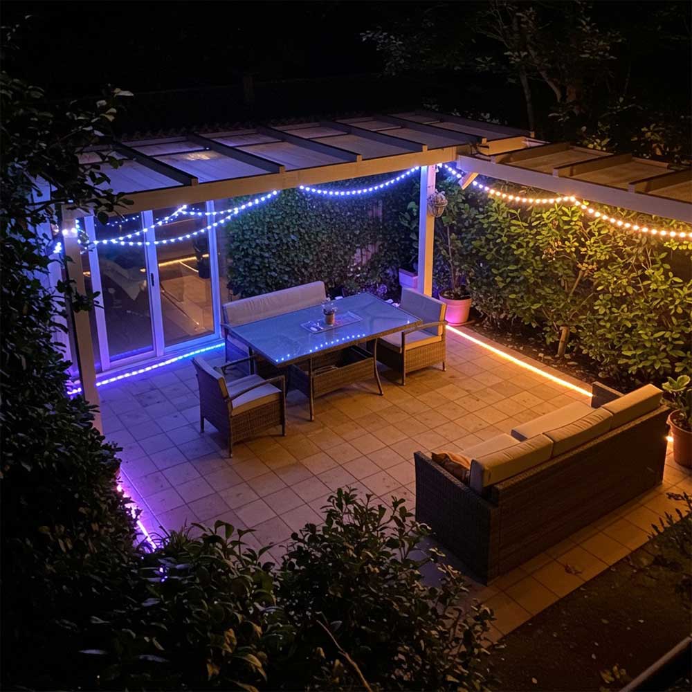 LED Strip Lights for patio